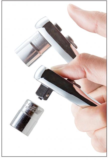※ロッキング首振りラチェット グリップ付き 6.3mm