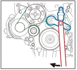 ベルトテンショナーツール