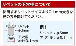 ハンドリベット