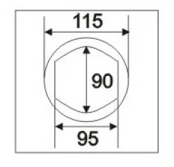 リアホイールカバーソケット