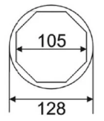 リアホイールナットソケット