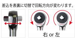 ロータリーラチェット　12.7mm