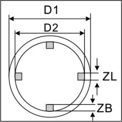 4ピン ナットソケット(インナータイプ)