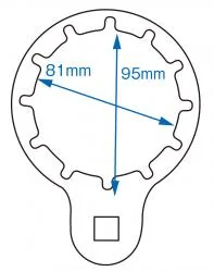 フューエルフィルターレンチ