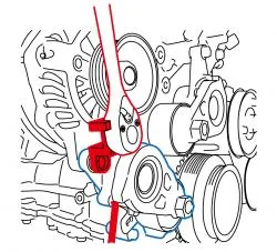 ベルトテンショナーツール