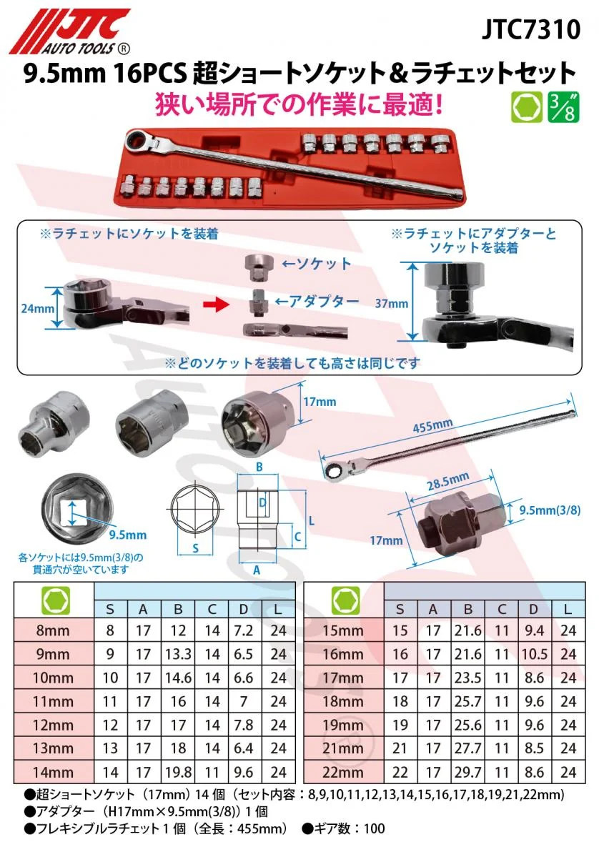 詳細 | 輸入車用特殊工具・SSTのJTC Auto Tools | TESLA・ベンツ・BMW