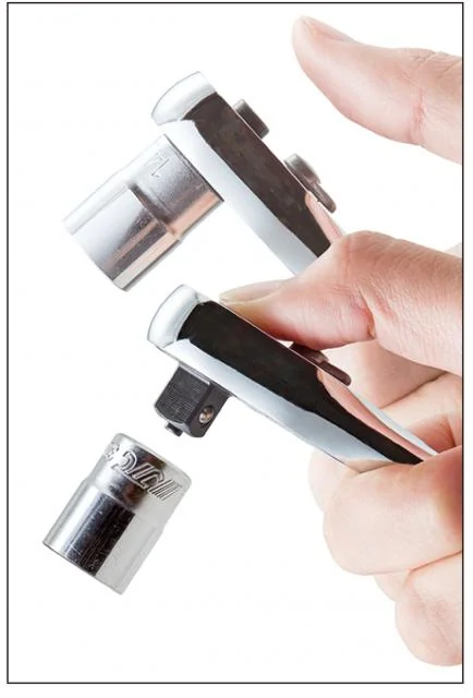 ロッキング首振りラチェット グリップ付き 9.5mm