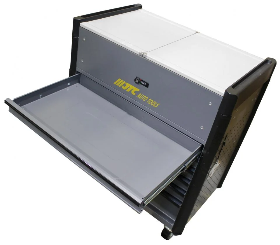 6段工具箱(ステンレス両開天板)