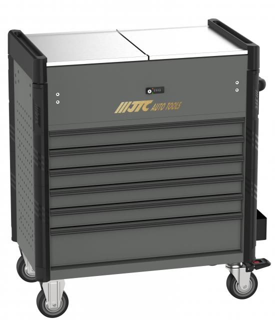 6段工具箱(ステンレス両開天板)