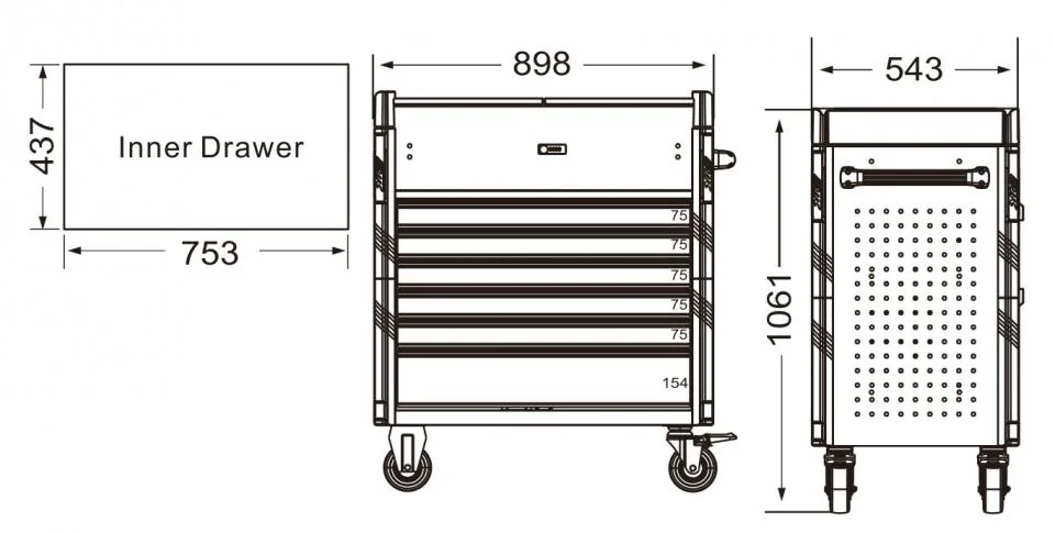 6段工具箱オプションフルセット