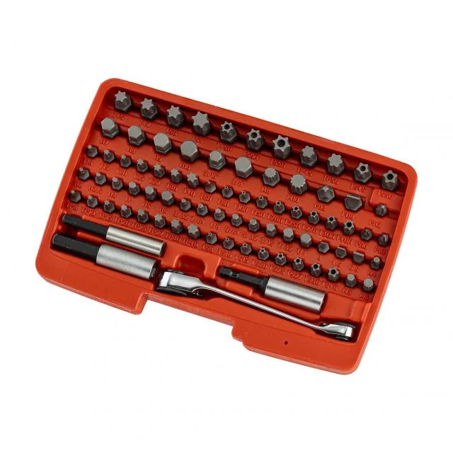 80PCS　ダブルエンドミニラチェットビットセット