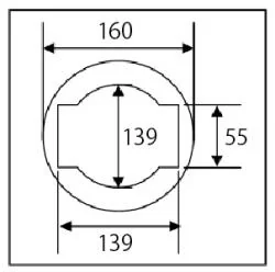 ホイールハブECOキャップ用ソケット