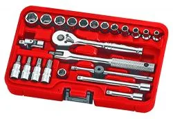 23pcs 6.3mmソケットセット(インチ)