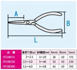 ※閉用90°スナップリングプライヤー