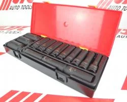 12.7mm　15PCSディープインパクトソケットセット