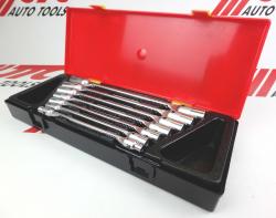 7PCS ダブルソケットフレキシブルレンチセット