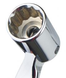 7PCS ダブルソケットフレキシブルレンチセット