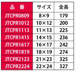 8PCS 45°メガネレンチ