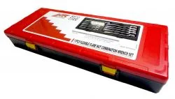 11PCS　コンビネーション首振りフレアナットレンチセット