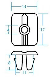 ※汎用クリップ(10ケ入り)