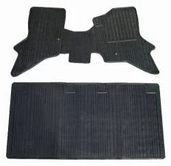 エブリーバン ゴムマット　リヤシート分割可倒型