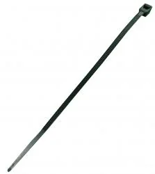 **結束バンド黒色50本